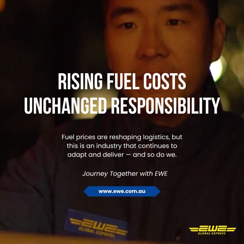 Rising fuel costs are adding pressure across the logistics sector.